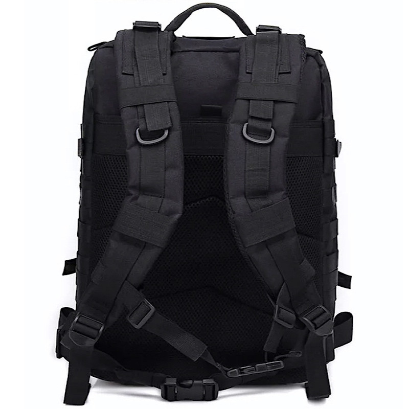 600D Tactical Backpack Outdoor Sport Waterproof Hiking Survival Bag Hunting Black Khaki